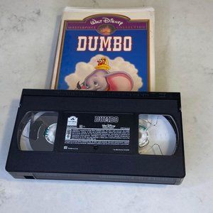 Walt Disney's Dumbo Masterpiece Collection VHS Tape